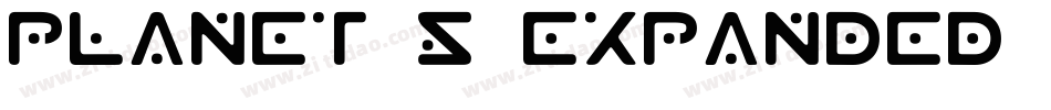 Planet S Expanded Italic字体转换